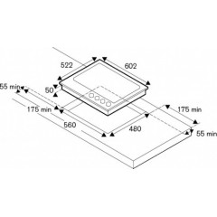 Bertazzoni P60 4L PRO NE Εστία Αερίου Αυτόνομη 60.2x52.2cm Bertazzoni P60 4L PRO NE Εστία Αερίου Αυτόνομη 60.2x52.2cm